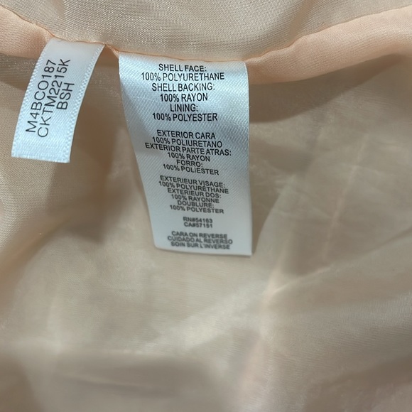 Calvin Klein Faux Leather Jacket - Picture 5 of 8